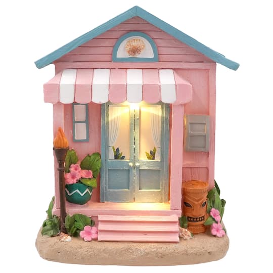 Mini LED Pink Beach House Decoration by Ashland®
